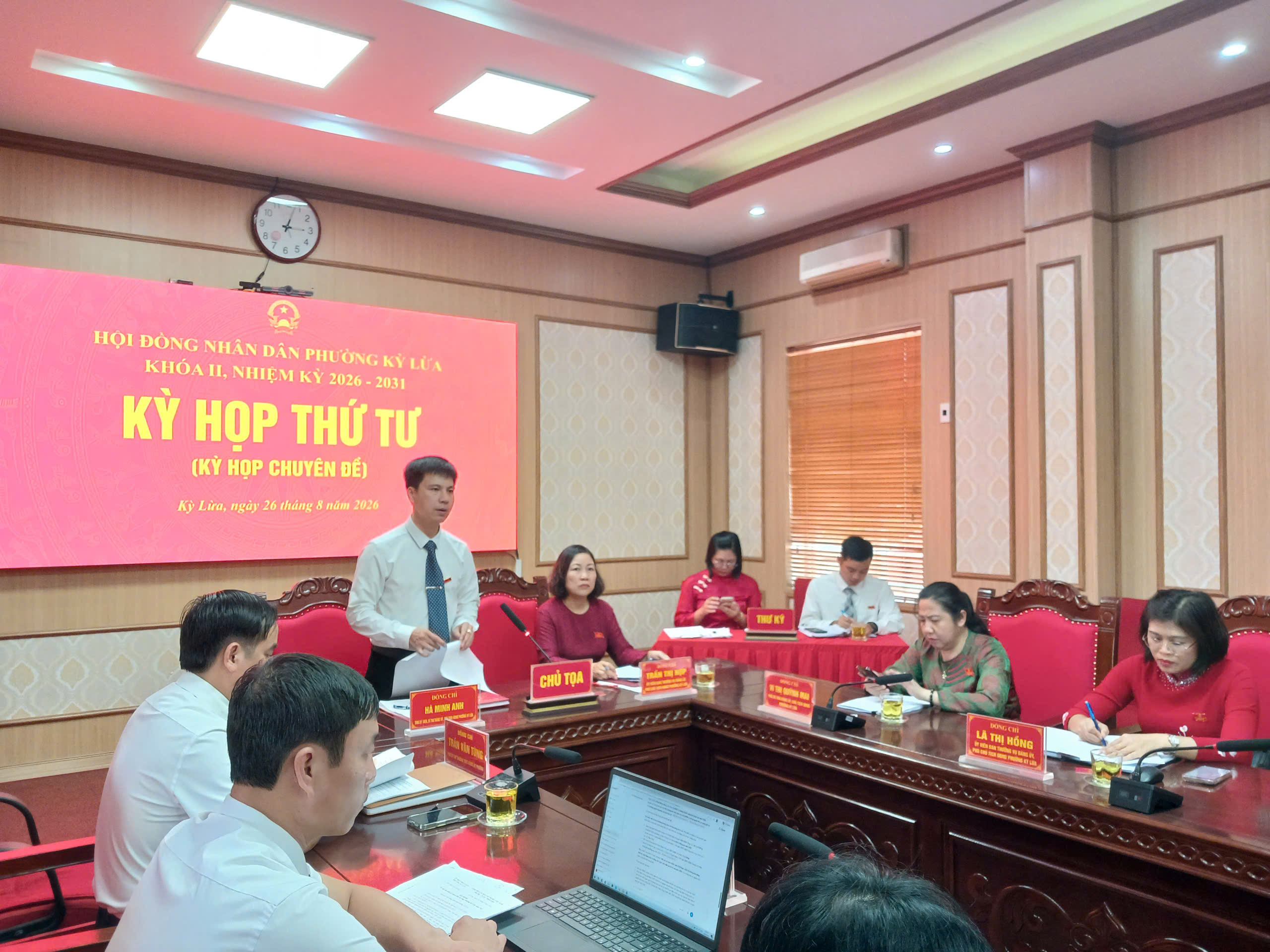 HĐND phường Kỳ Lừa tổ chức Kỳ họp thứ Tư (kỳ họp chuyên đề)