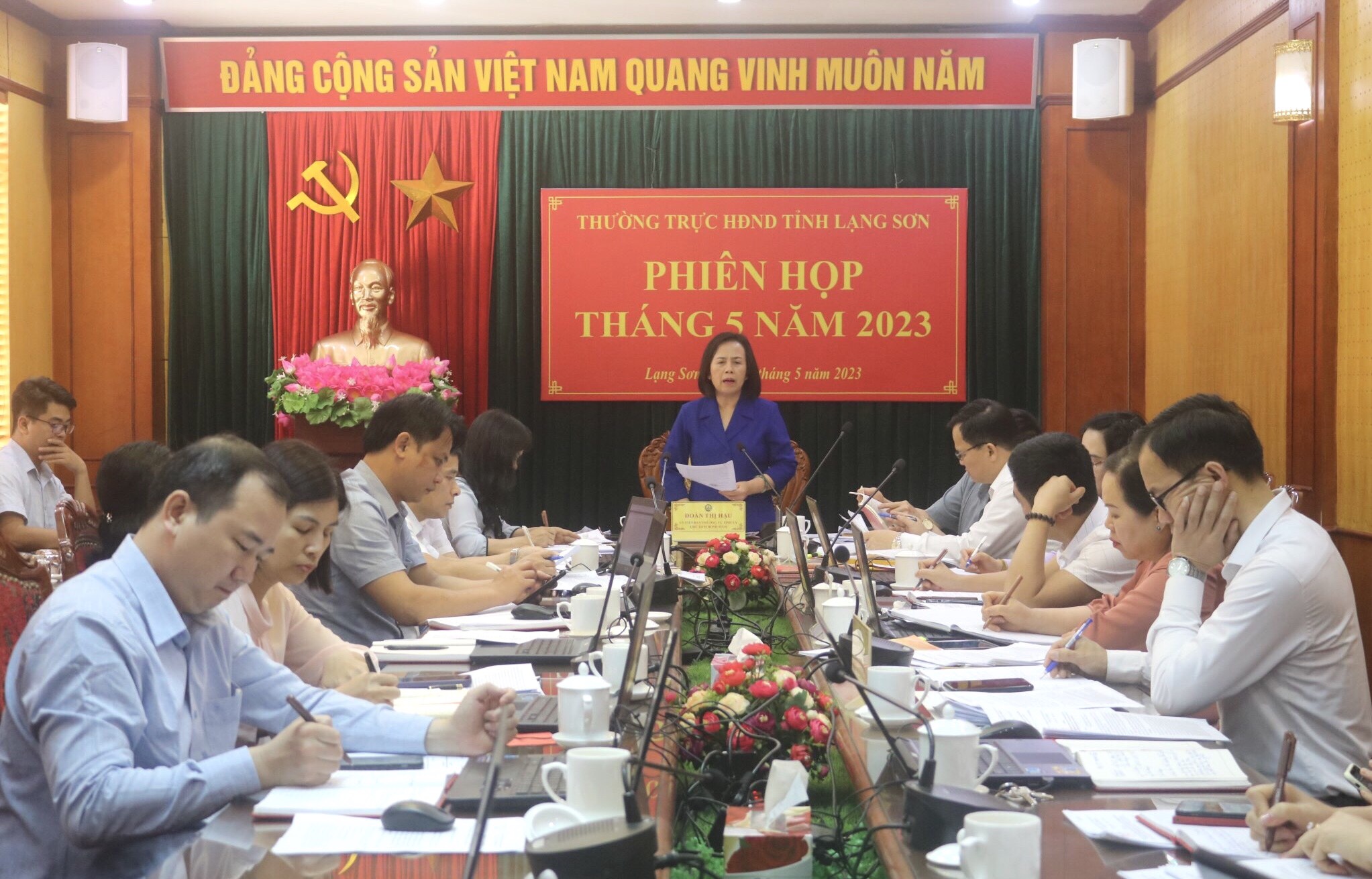 Thường trực HĐND tỉnh họp phiên thường kỳ tháng 5