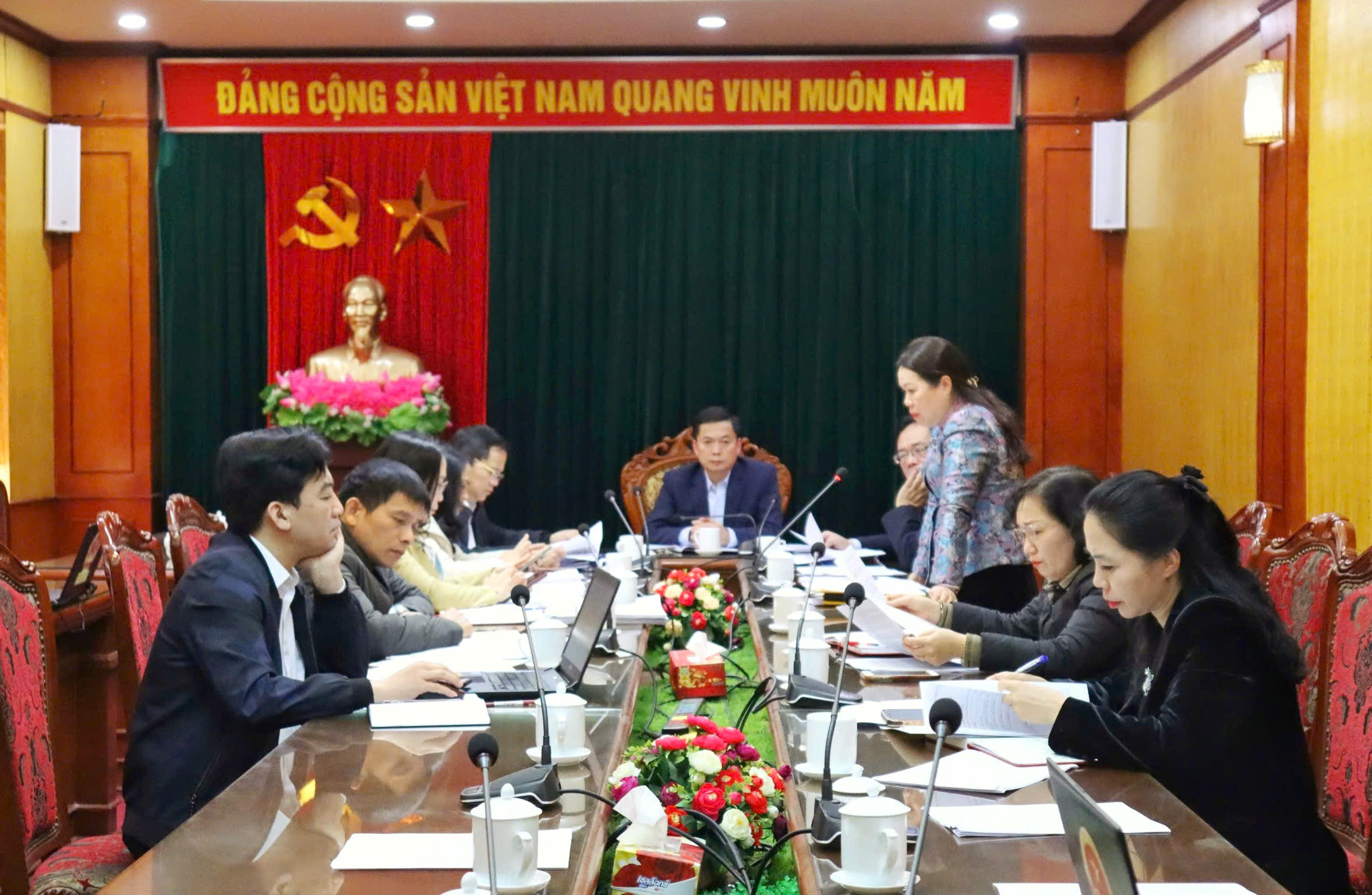 Đảng ủy HĐND tỉnh họp kỳ thứ nhất cho ý kiến về các nội dung thuộc thẩm quyền