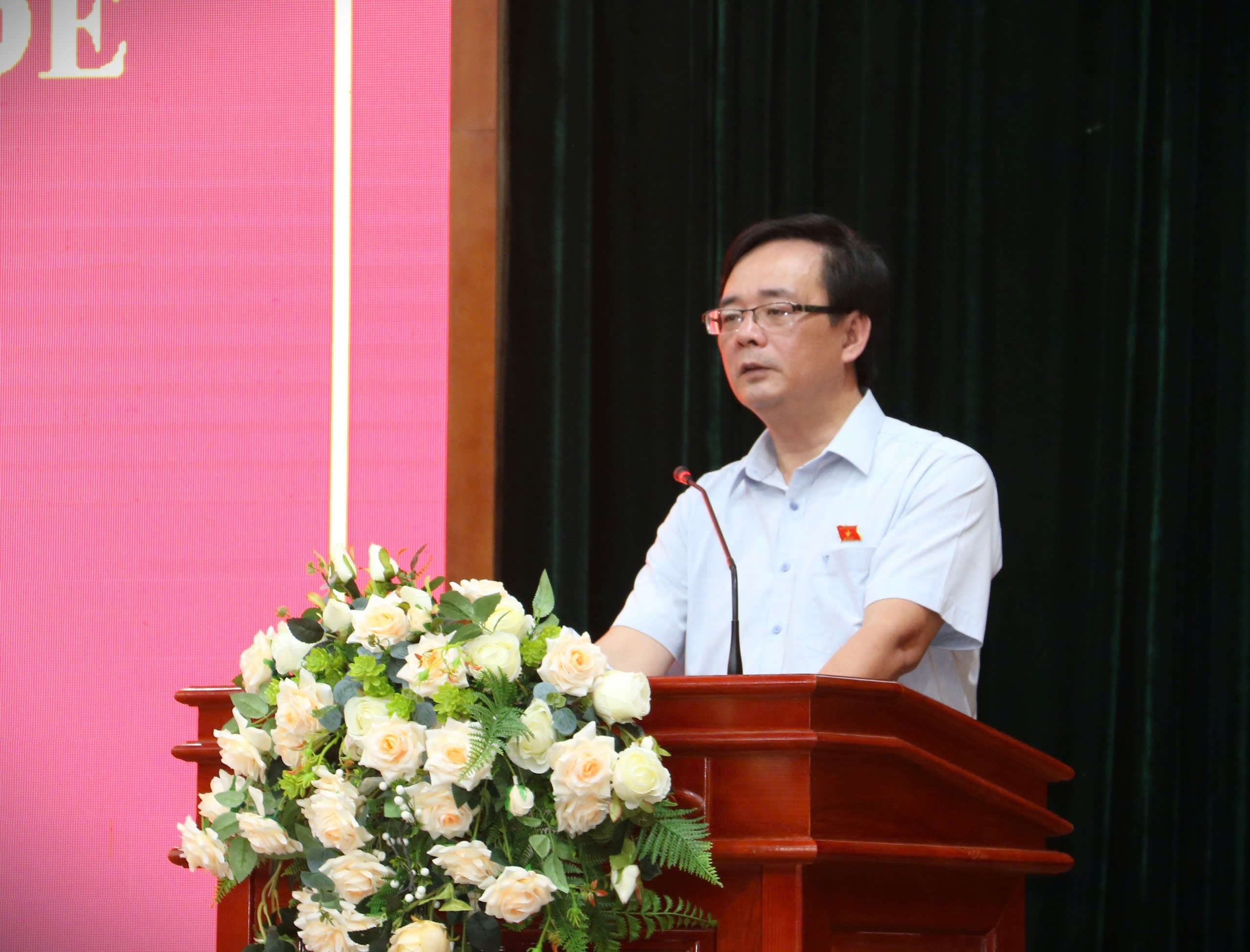 Đoàn đại biểu Quốc hội tỉnh tiếp xúc cử tri theo Chuyên đề  tại Công an tỉnh Lạng Sơn