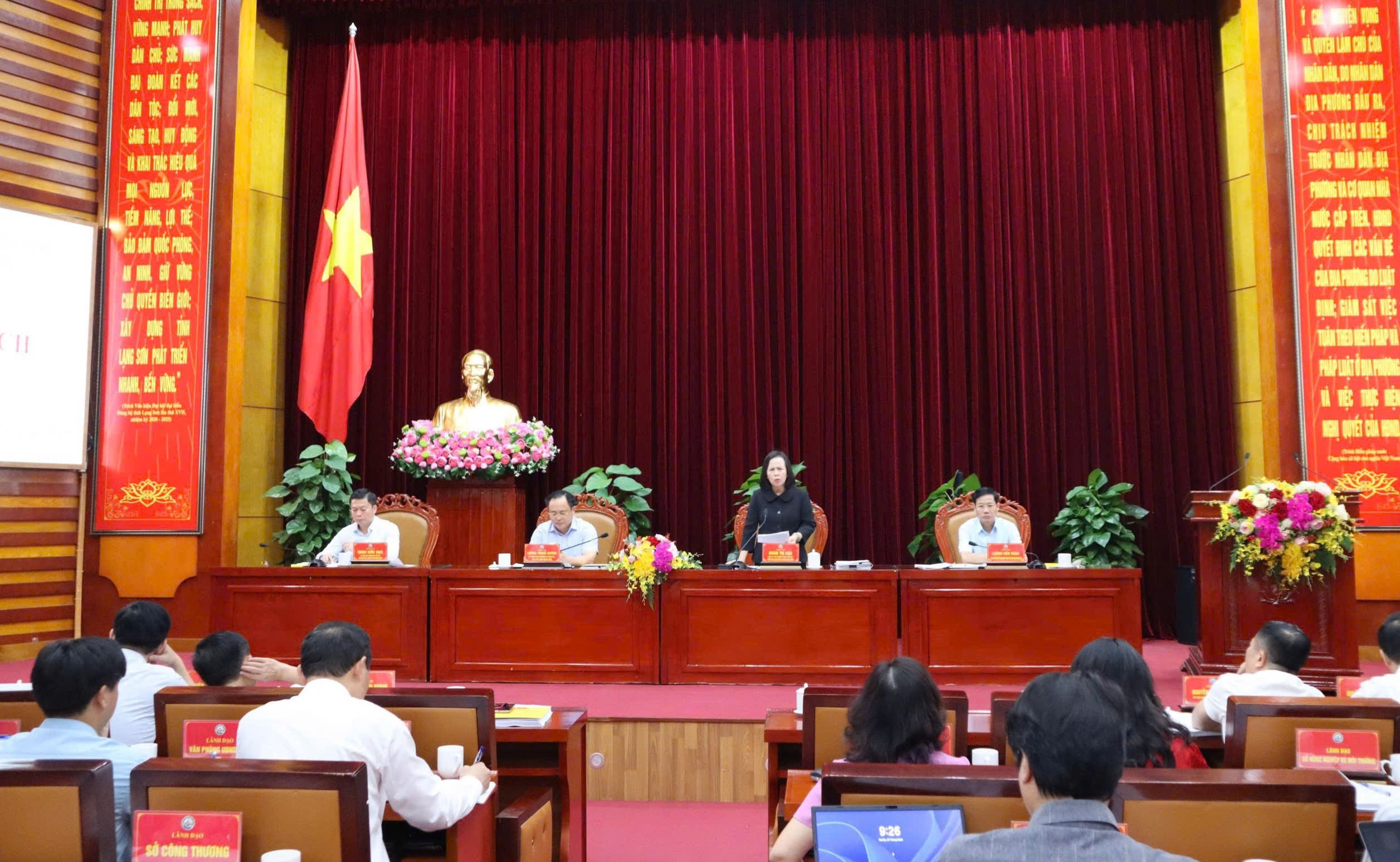 Thường trực HĐND tỉnh họp liên tịch để dự kiến  nội dung kỳ họp thường lệ cuối năm 2025