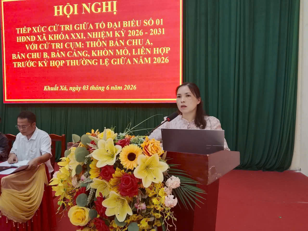 Hội đồng nhân dân xã Khuất Xá đổi mới hình thức tiếp xúc cử tri trước kỳ họp thường lệ giữa năm 2026