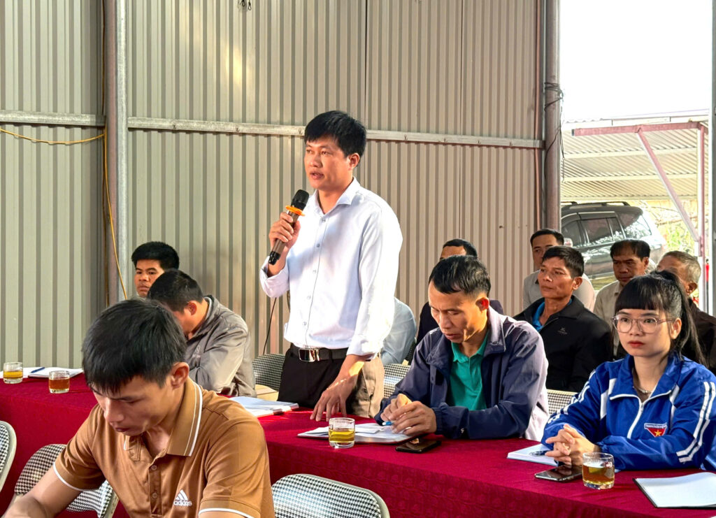 Tổ đại biểu HĐND tỉnh ứng cử tại huyện Lộc Bình tiếp xúc cử tri trước kỳ họp thường lệ cuối năm 2024 HĐND tỉnh khóa XVII