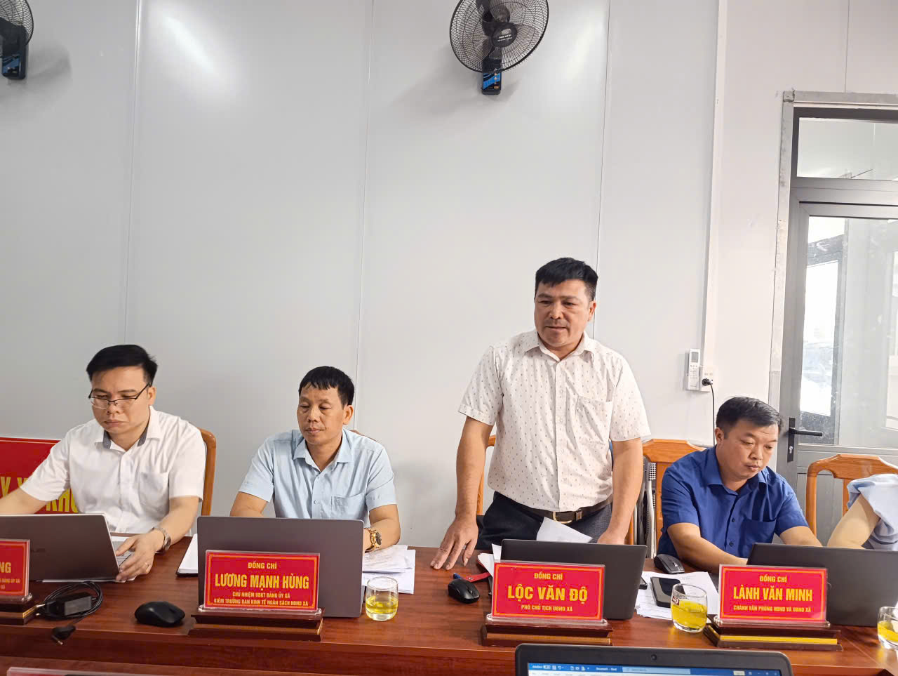 Thường trực HĐND xã Khuất Xá tổ chức phiên họp thường kỳ tháng 5 năm 2026