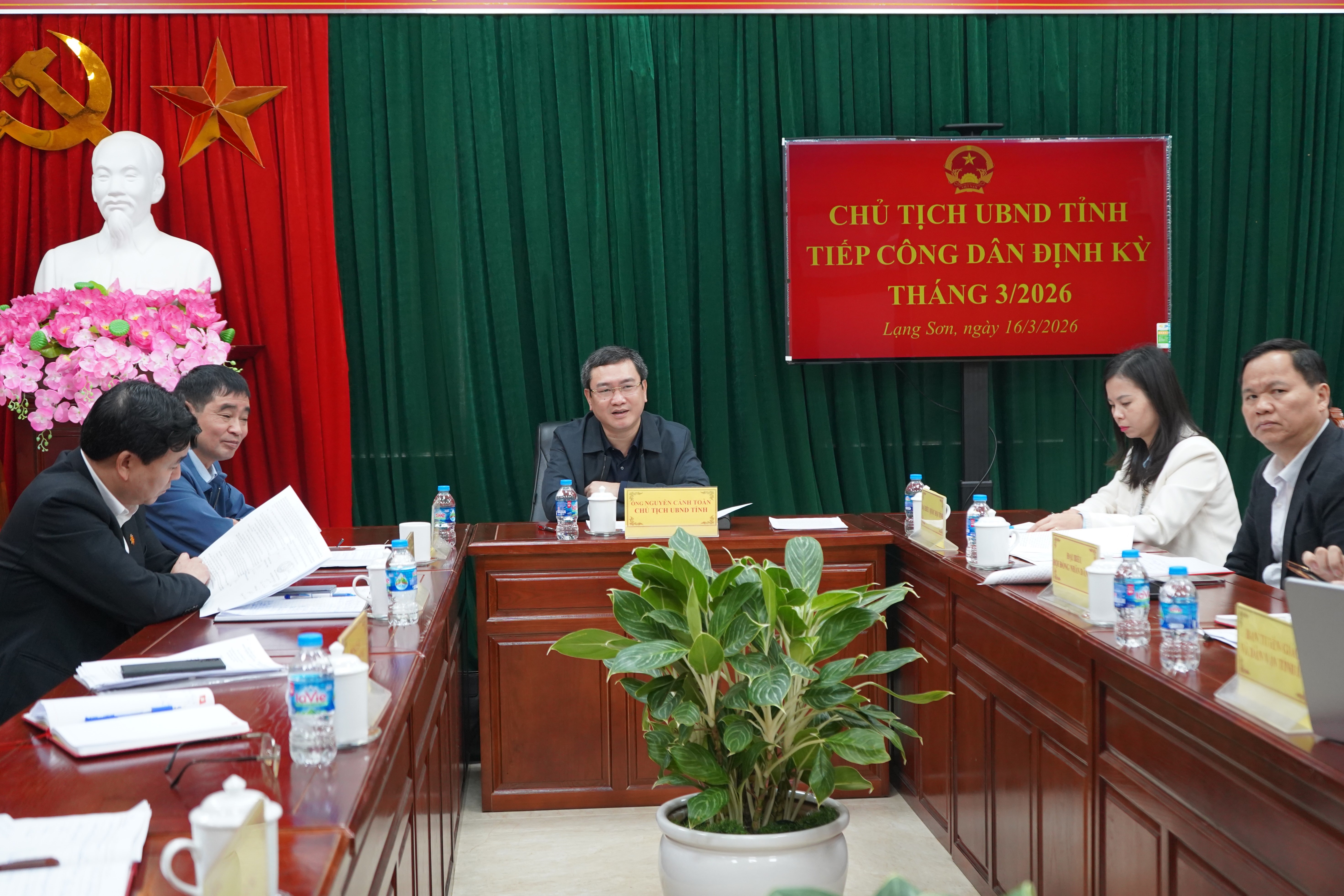 Tiếp công dân định kỳ của Chủ tịch UBND tỉnh tháng 3/2026