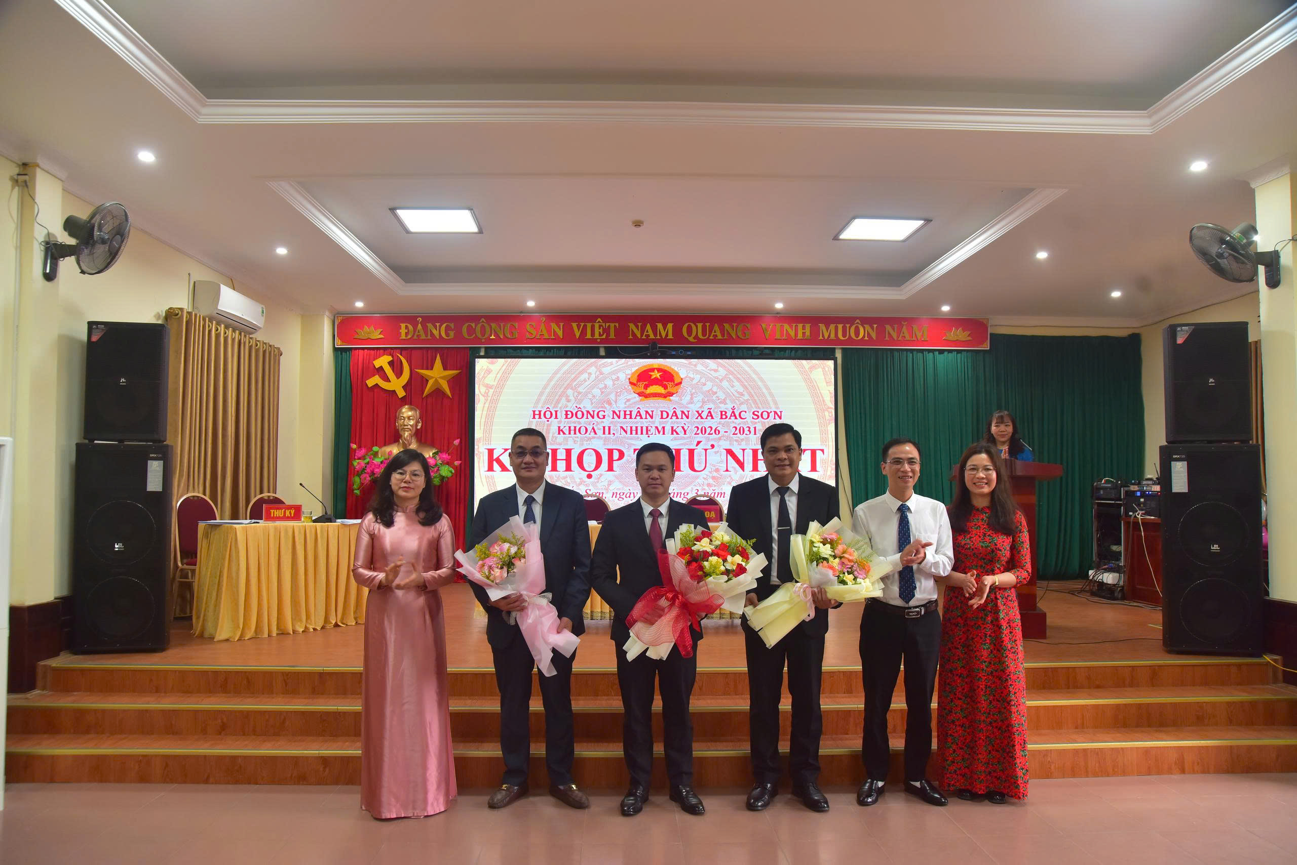 Hội đồng nhân dân xã Bắc Sơn tổ chức kỳ họp thứ nhất Hội đồng nhân dân xã khóa II, nhiệm kỳ 2026 - 2031