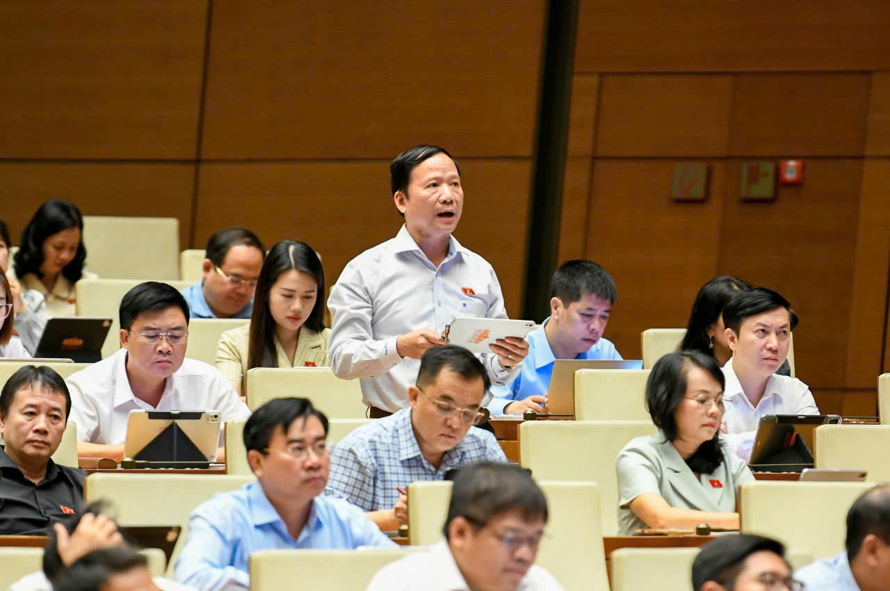Đại biểu Quốc hội tỉnh góp ý về chính sách sửa đổi Luật Đất đai, Luật Nhà ở