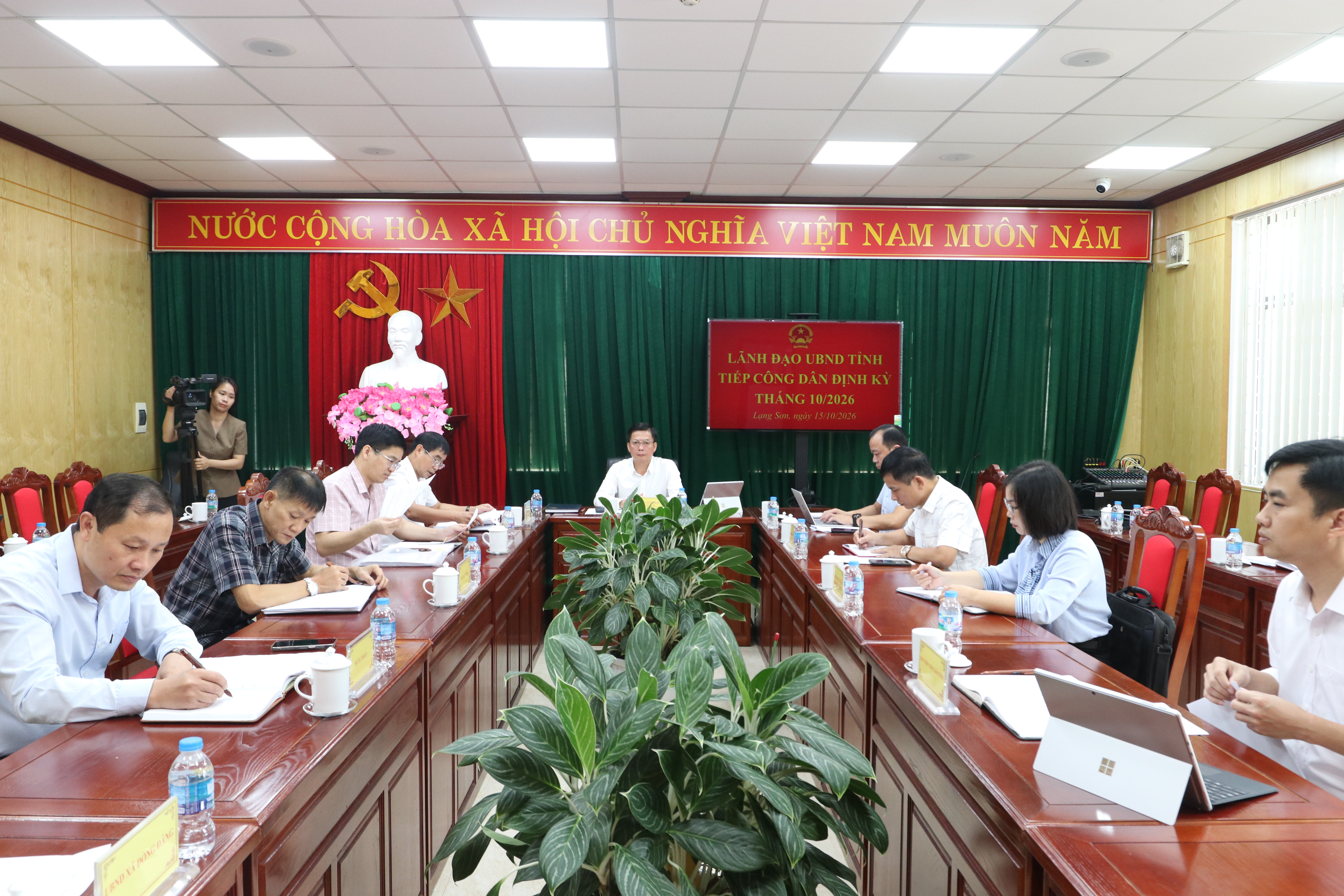 Đại biểu Quốc hội tỉnh, đại biểu Hội đồng nhân dân tỉnh  tham gia tiếp công dân định kỳ tháng 10/2026