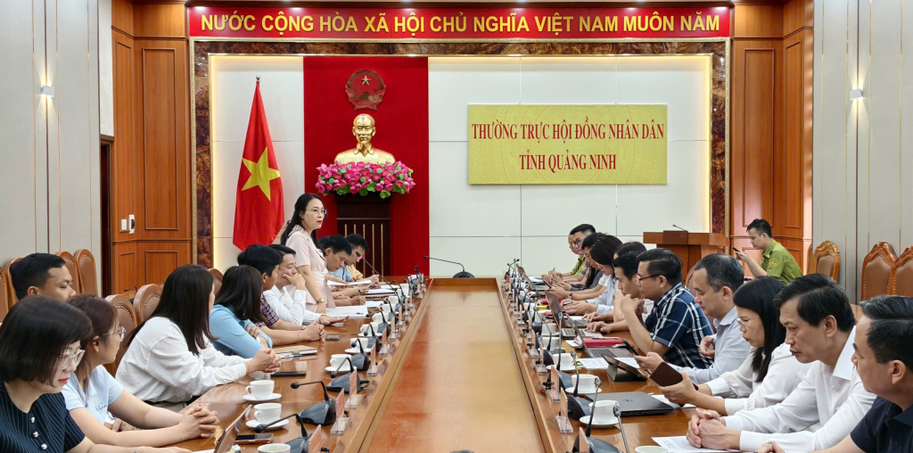 Đoàn công tác Ban dân tộc HĐND tỉnh Lạng Sơn làm việc với Thường trực HĐND tỉnh Quảng Ninh
